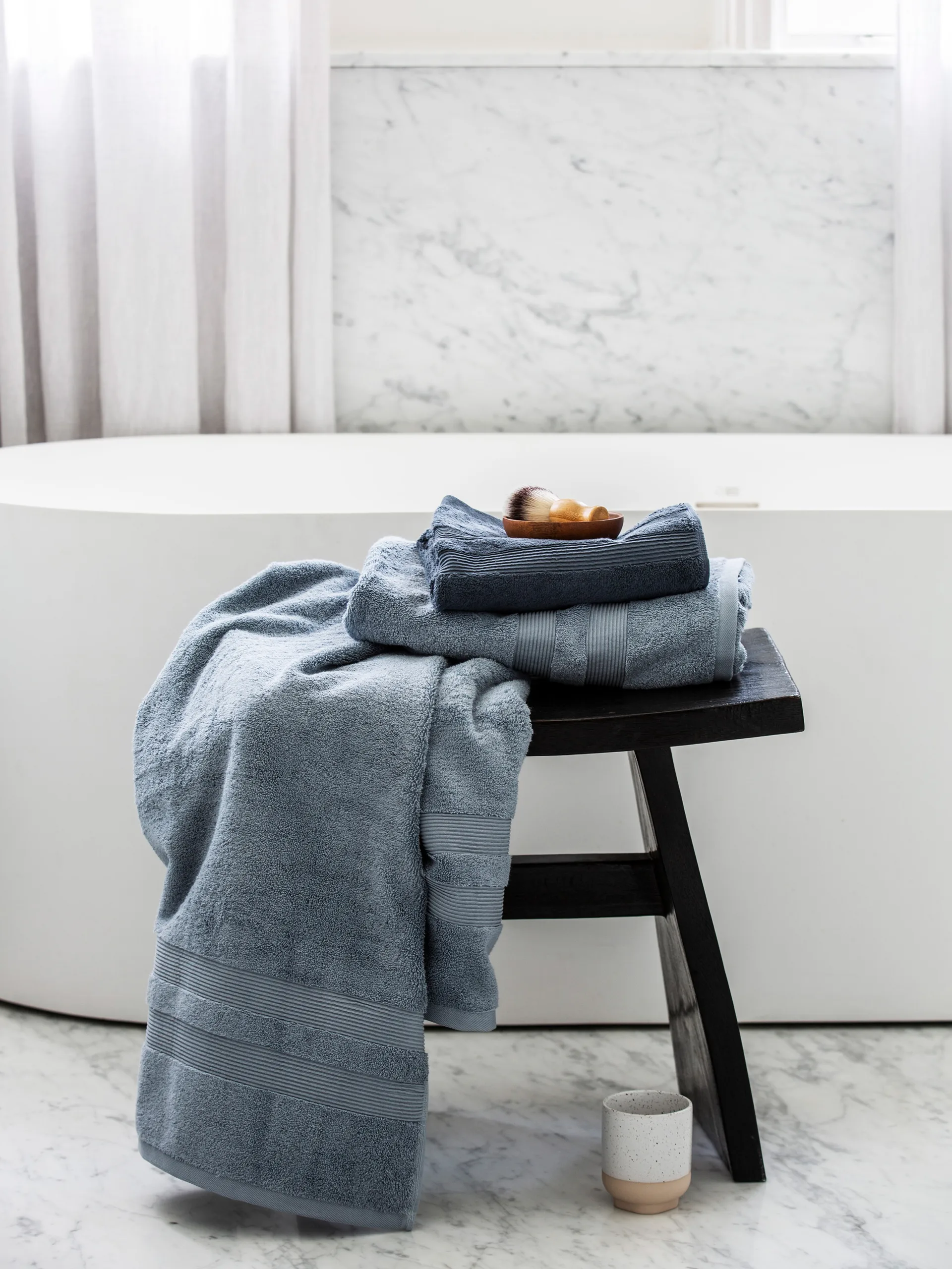 Fontana towel EKO, Light blue, 50x70 cm Mille Notti