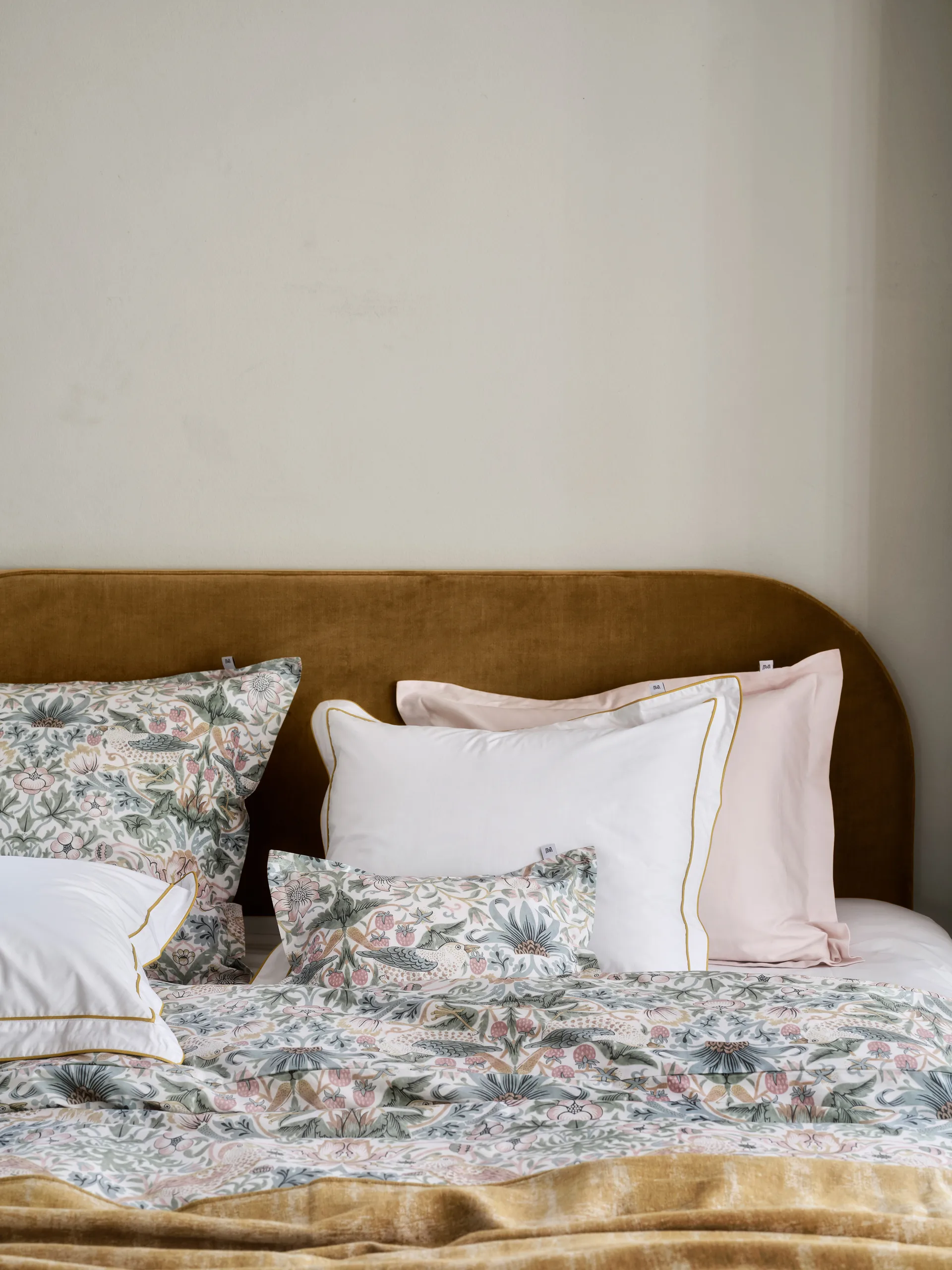 Morris & Co. Strawberry Thief Duvet cover, Green, 150x210 cm Mille Notti