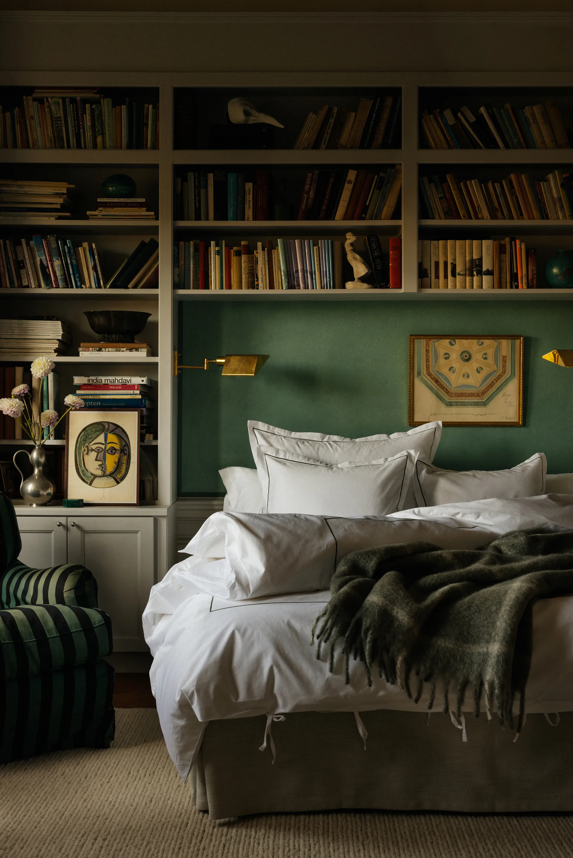 Nuvola duvet cover, Green, 150x210 cm Mille Notti