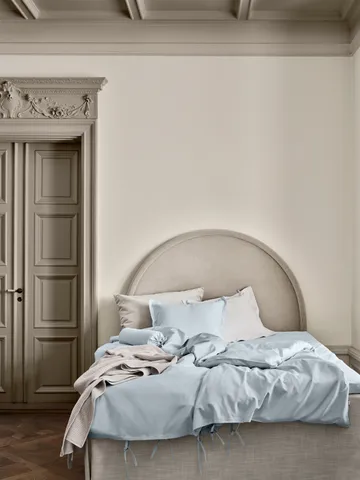 Satina duvet cover - Light blue, 150x210 cm - Mille Notti