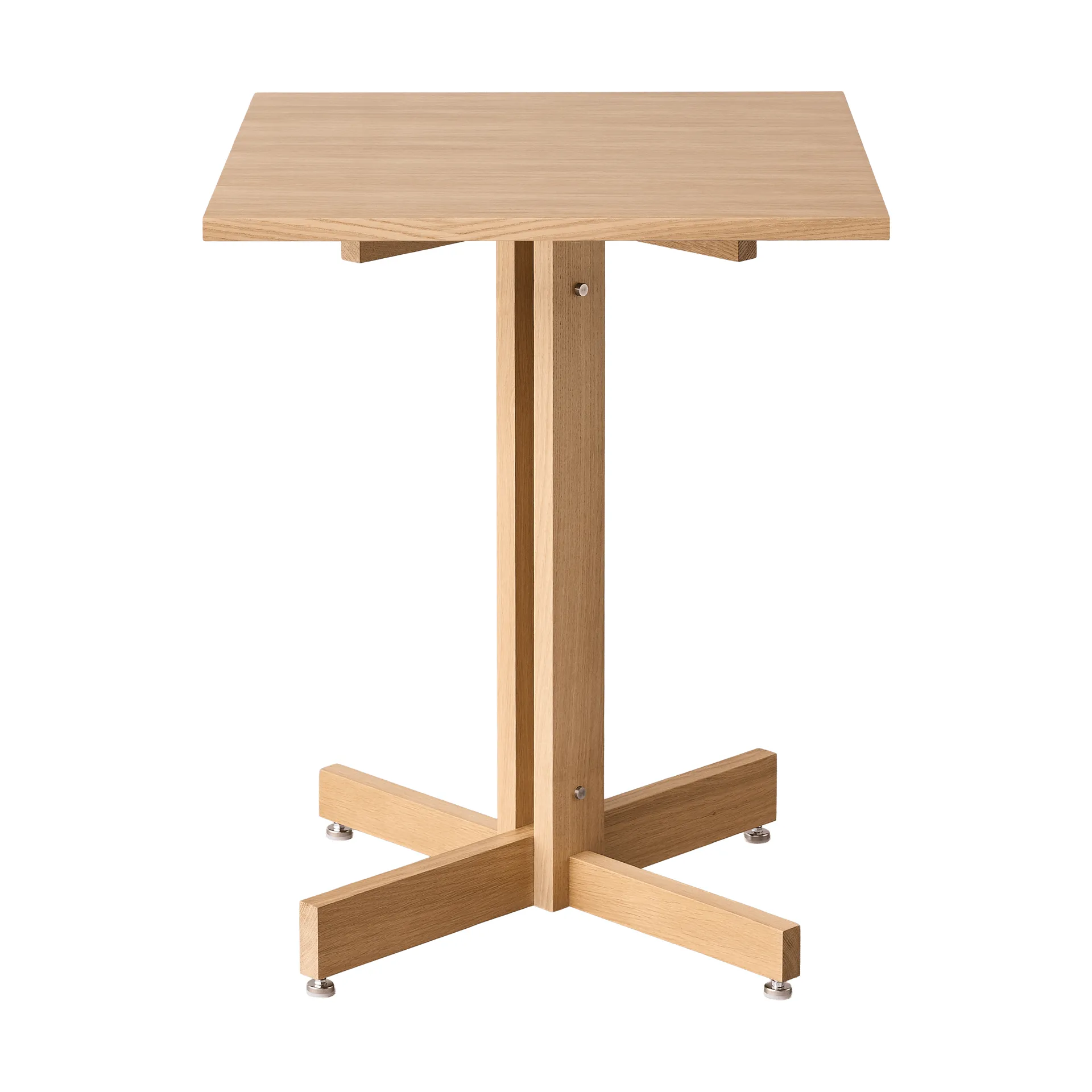 KUMU café table, Oiled oak, 60x60 cm MOEBE