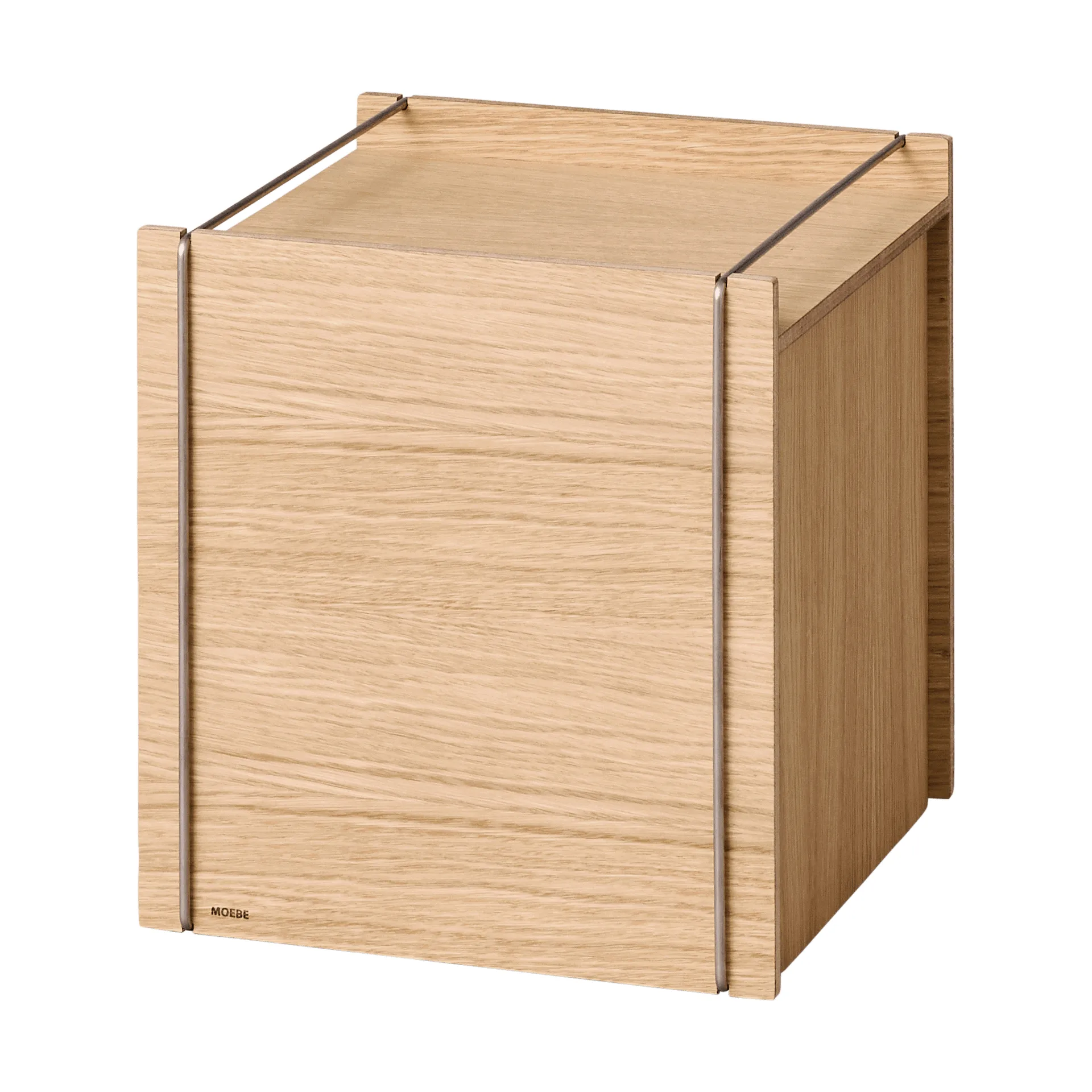 Moebe Storage Box lid, Oiled oak MOEBE