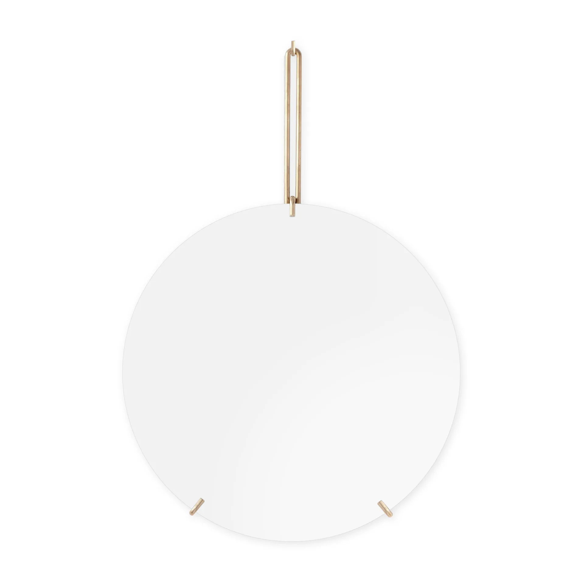 Moebe Wall mirror Ø 30 cm, Brass MOEBE