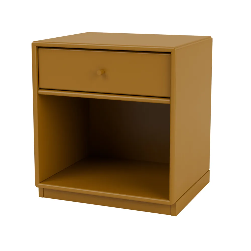 Dream bedside table, Amber, base 3cm Montana