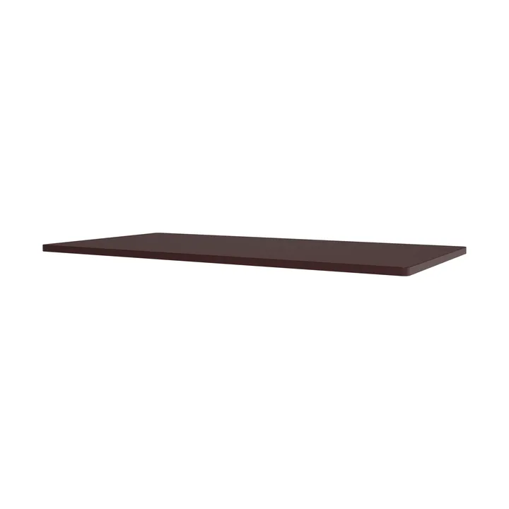 Panton Wire shelf 68,2x34,8 cm - Black red - Montana