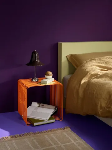 Panton Wire Single shelf 34,8x34,8x34,8 cm - Tangerine - Montana
