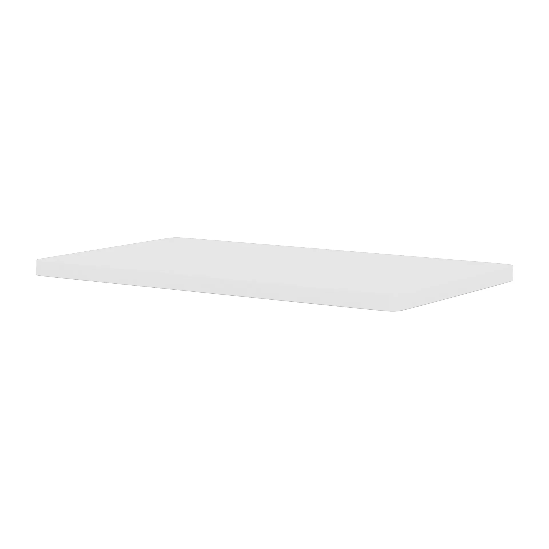 Panton Wire tabletop 18.8x34.8 cm, New white Montana