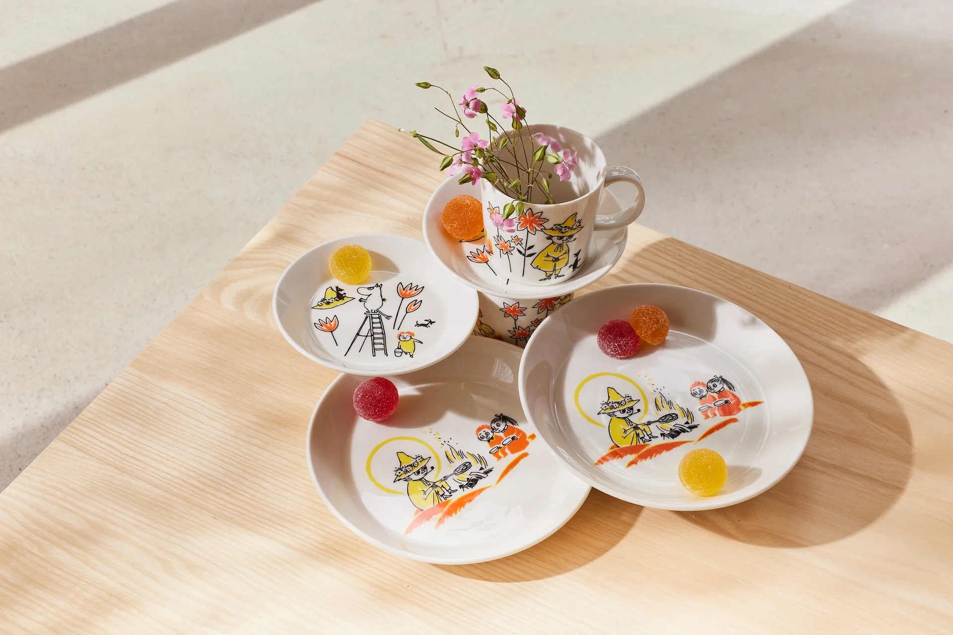 Moomin Arabia x Red Cross Moomin mug ABC Moomintroll, 30 cl Moomin Arabia