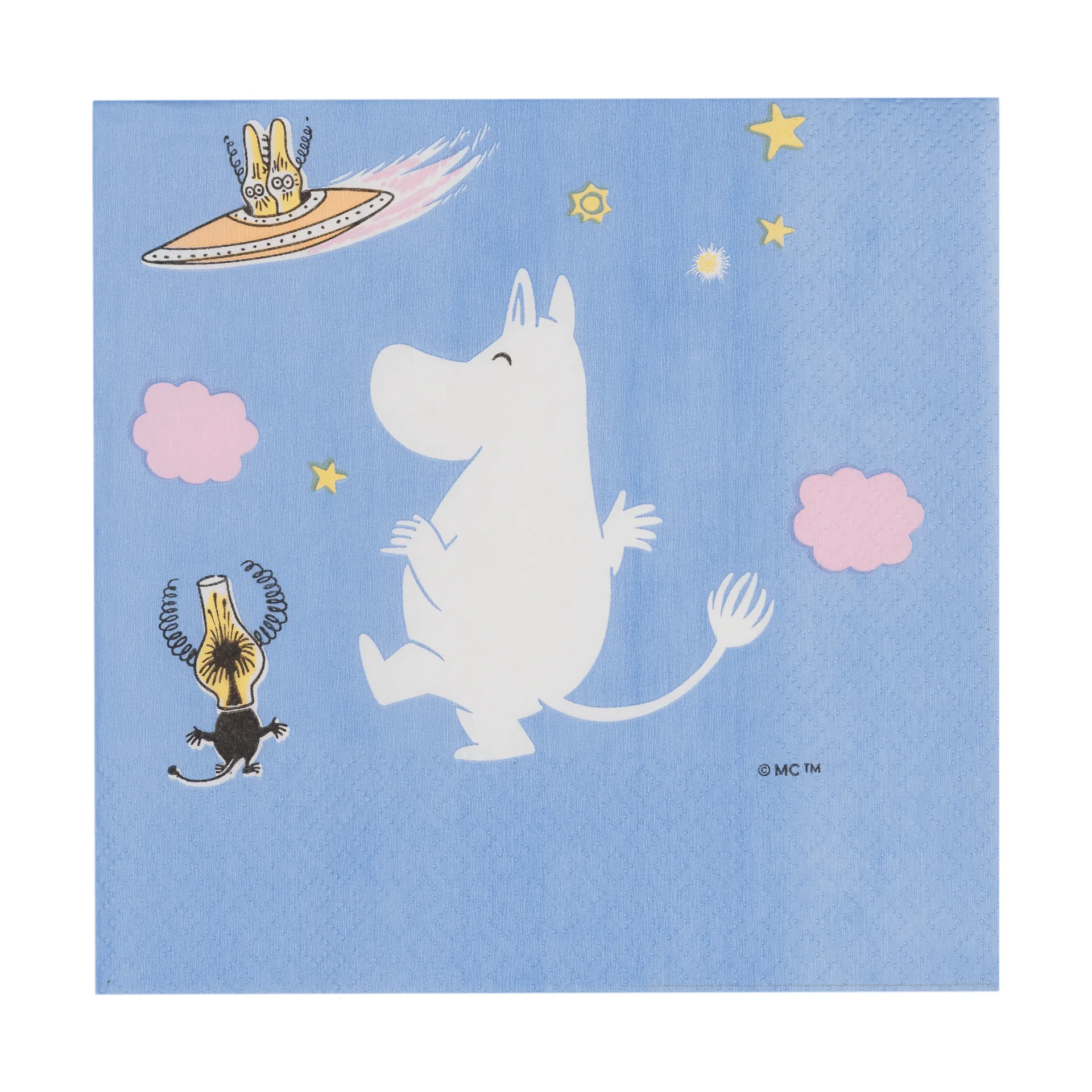 Moomin paper napkin, Space adventure, 20-pack Moomin Arabia