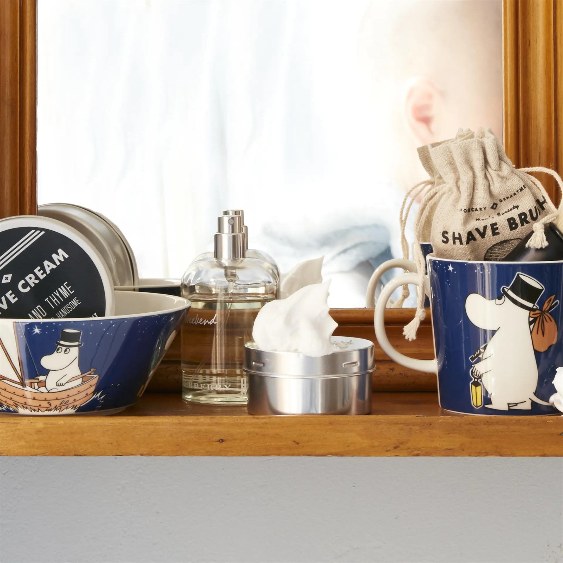 Moominpappa mug 30 cl, dark blue Moomin Arabia