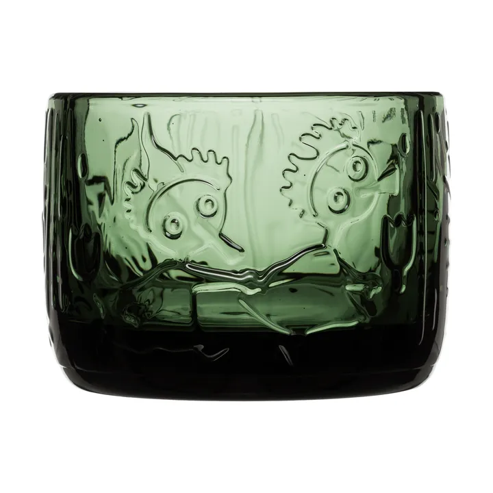 Mystikens skog Mumin tealight holder - Pine green, Ø5.8 cm - Moomin Arabia