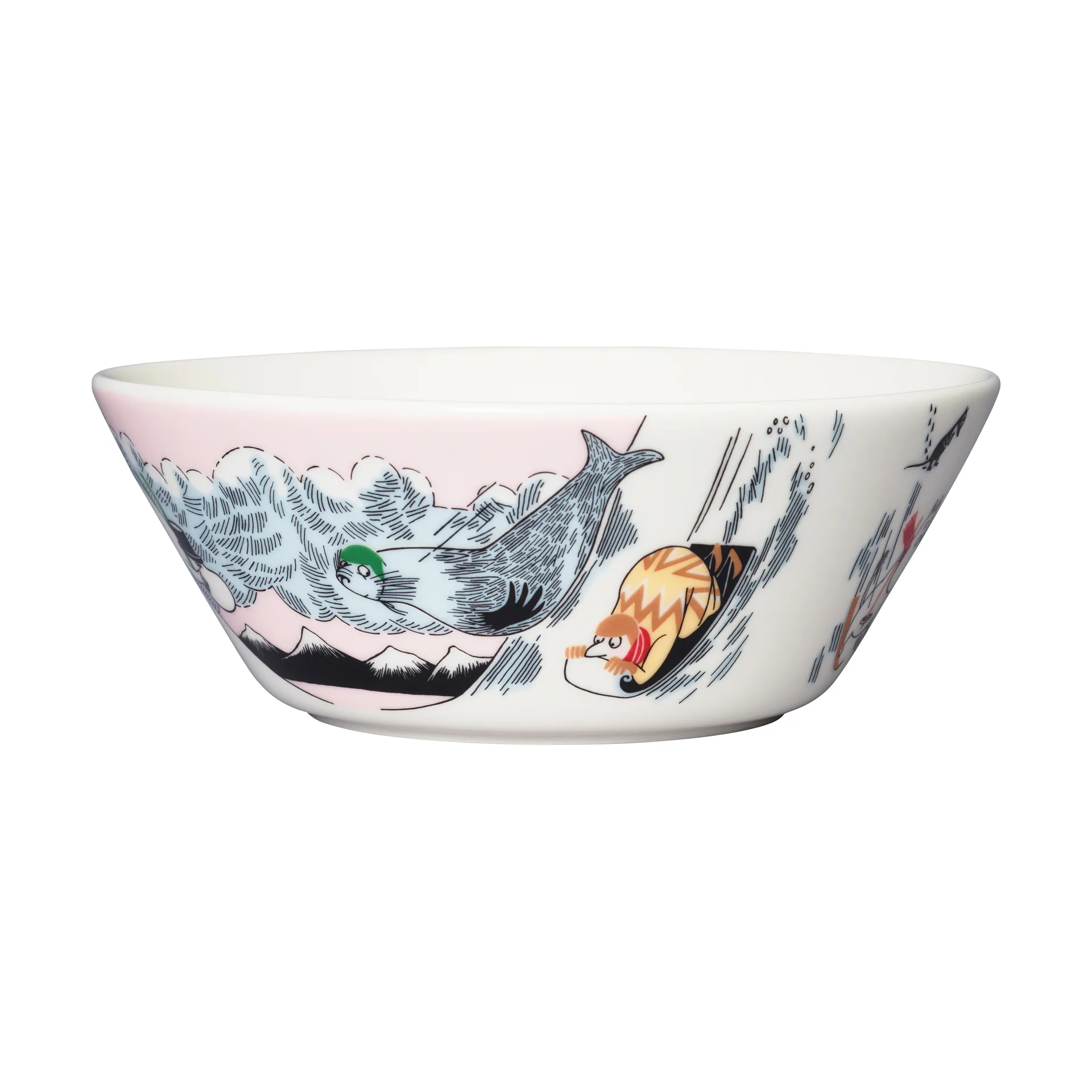 Sliding Moomin bowl 2023, Ø15 cm Moomin Arabia