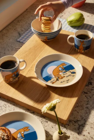 Sniff Moomin bowl Ø15 cm - Blue - Moomin Arabia