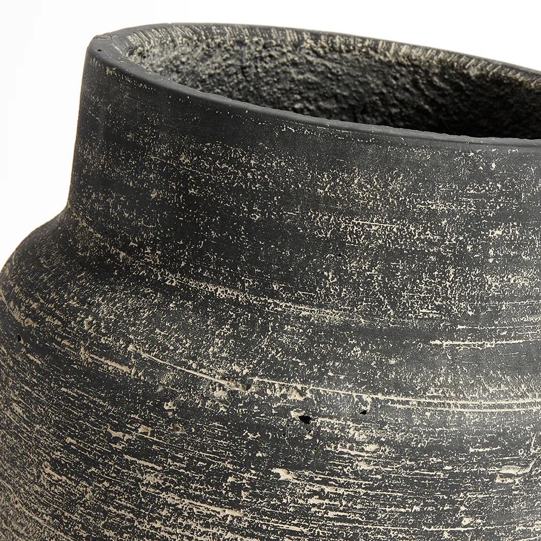 Kanji flower pot Ø 22 cm, Grey MUUBS