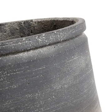 Kanji flower pot Ø41 cm - grey - MUUBS