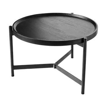Nevada coffee table Ø70 cm - Black - MUUBS