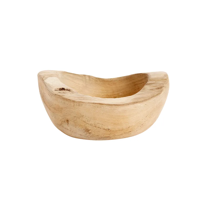 Rustic bowl 13 cm, Nature MUUBS