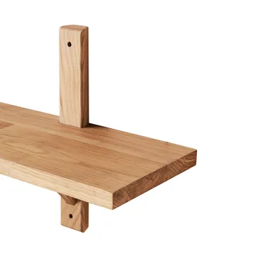 Toronto wall shelf 93 cm - Natural oiled oak - MUUBS