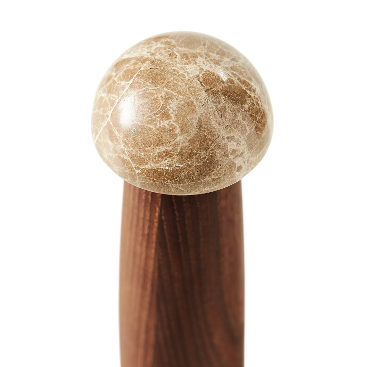 Yami salt and pepper mill M, Carbonized ash-marble MUUBS