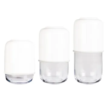 Capsule adjustable vase 18-28 cm - marine blue-clear - Muurla