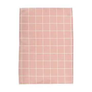 Checks & Stripes kitchen towel - Pink, 50x65 cm - Muurla
