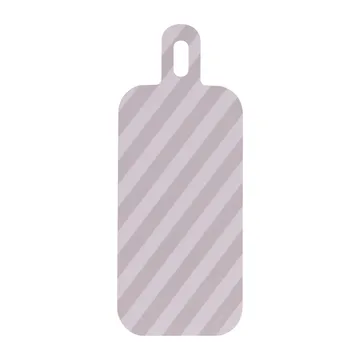Checks & Stripes tray 13x33 cm - Amber-grey - Muurla