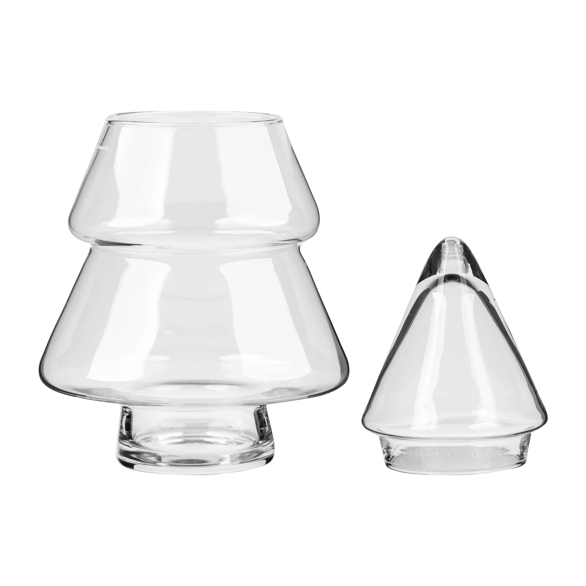 Glass tree glass jar with lid, 30 cm Muurla