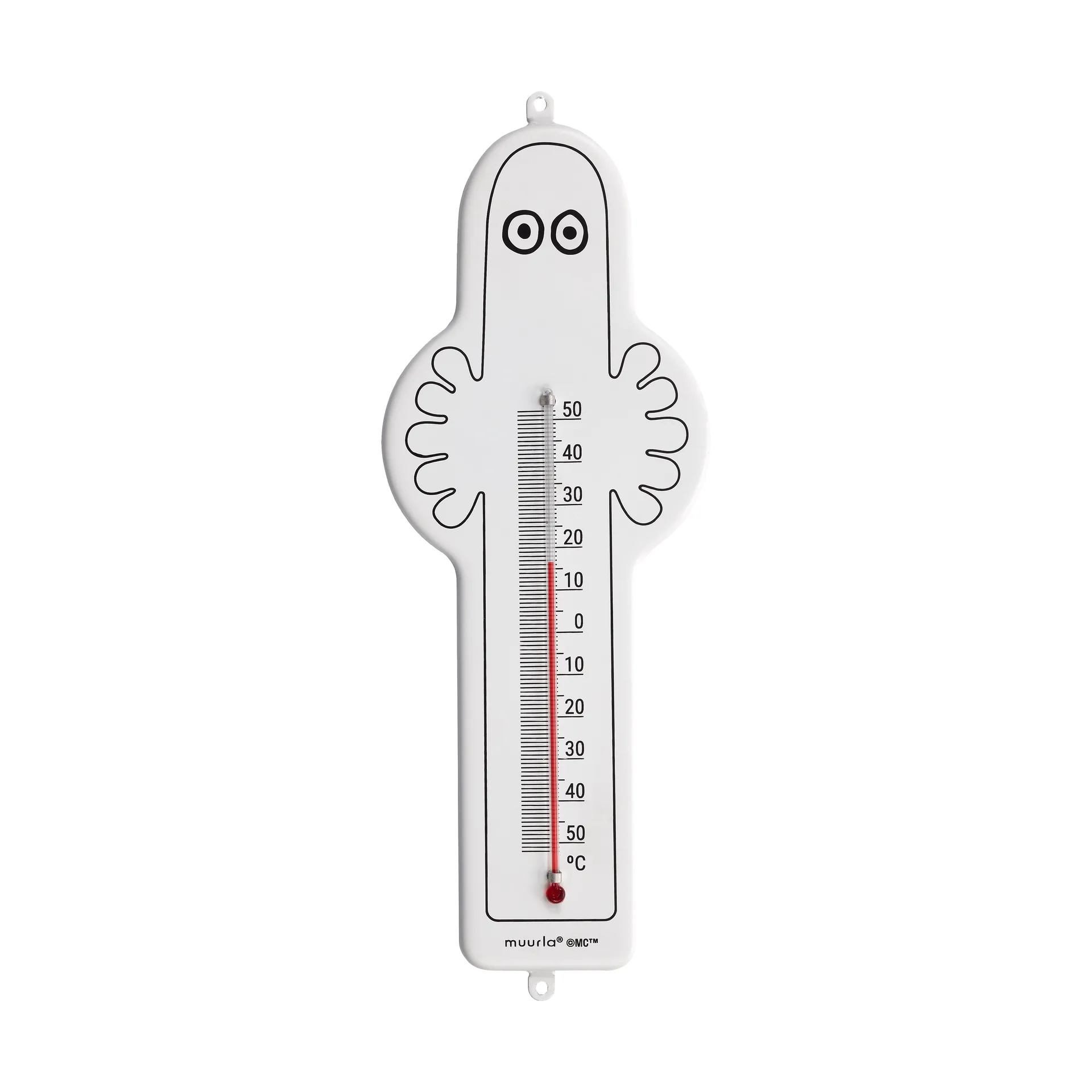 Hattifatteners thermometer 25 cm, Galvanised Muurla