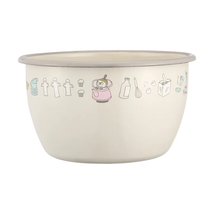 Moomin enamel bowl 2 L - Bon Appétit - Muurla