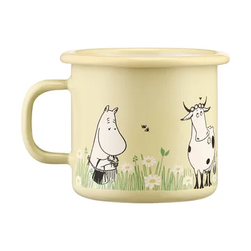 Moomin enamel mug 25 cl - Meadow - Muurla