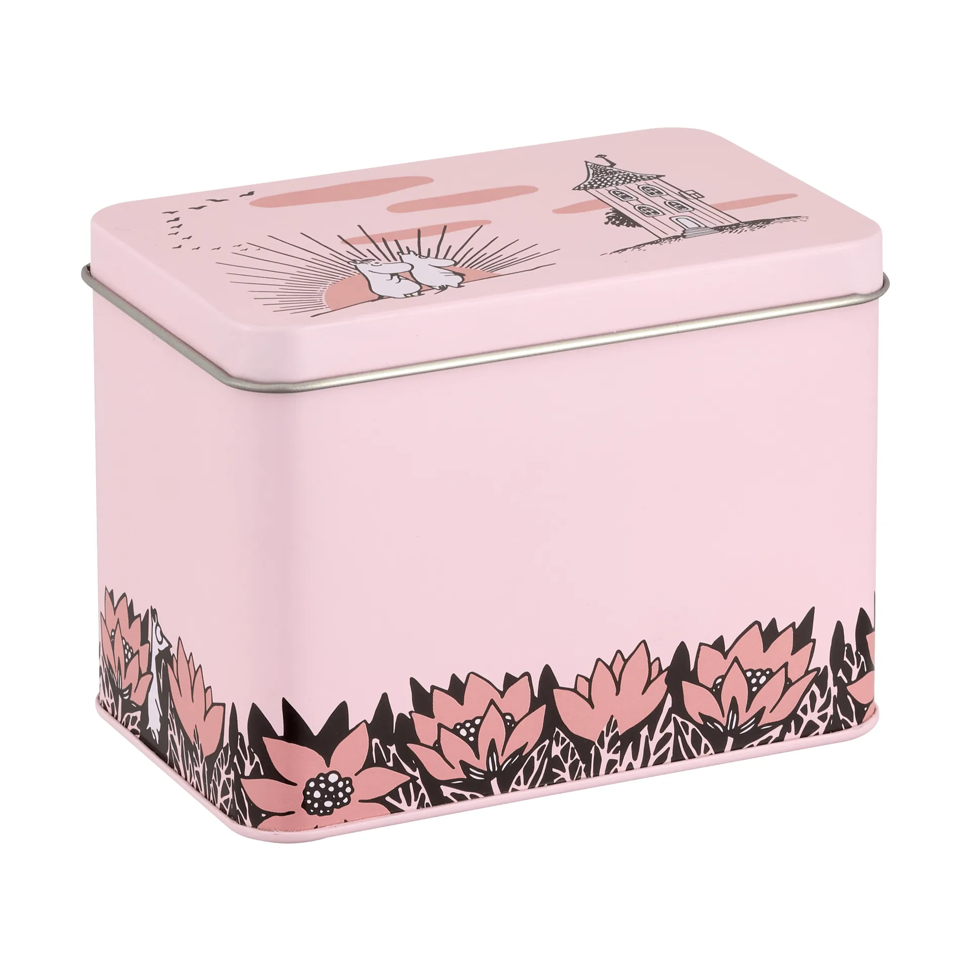 Moomin tin jar 12x8x9 cm, Friendship Muurla