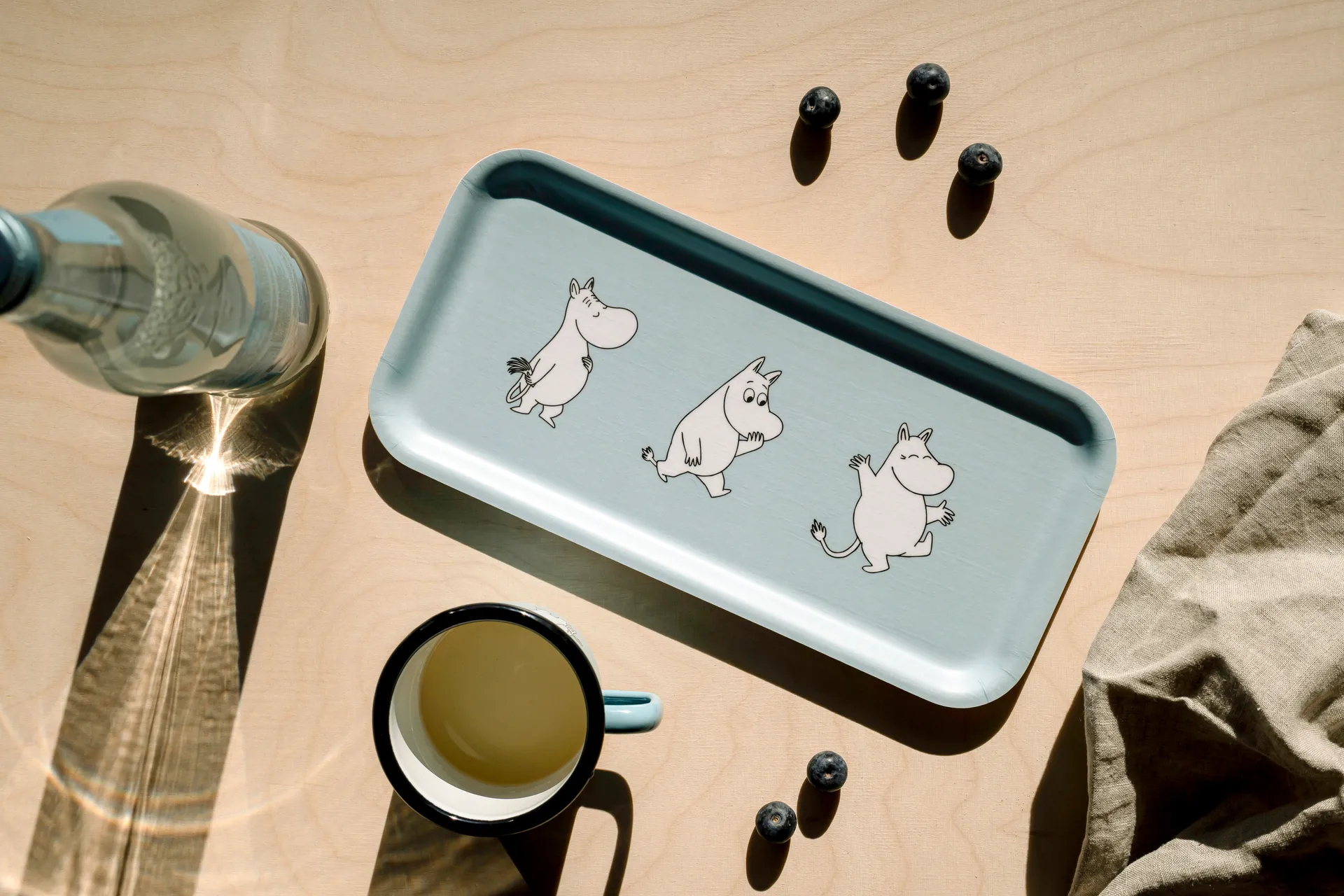 Moomin tray 13x27 cm, Retro Moomin Muurla