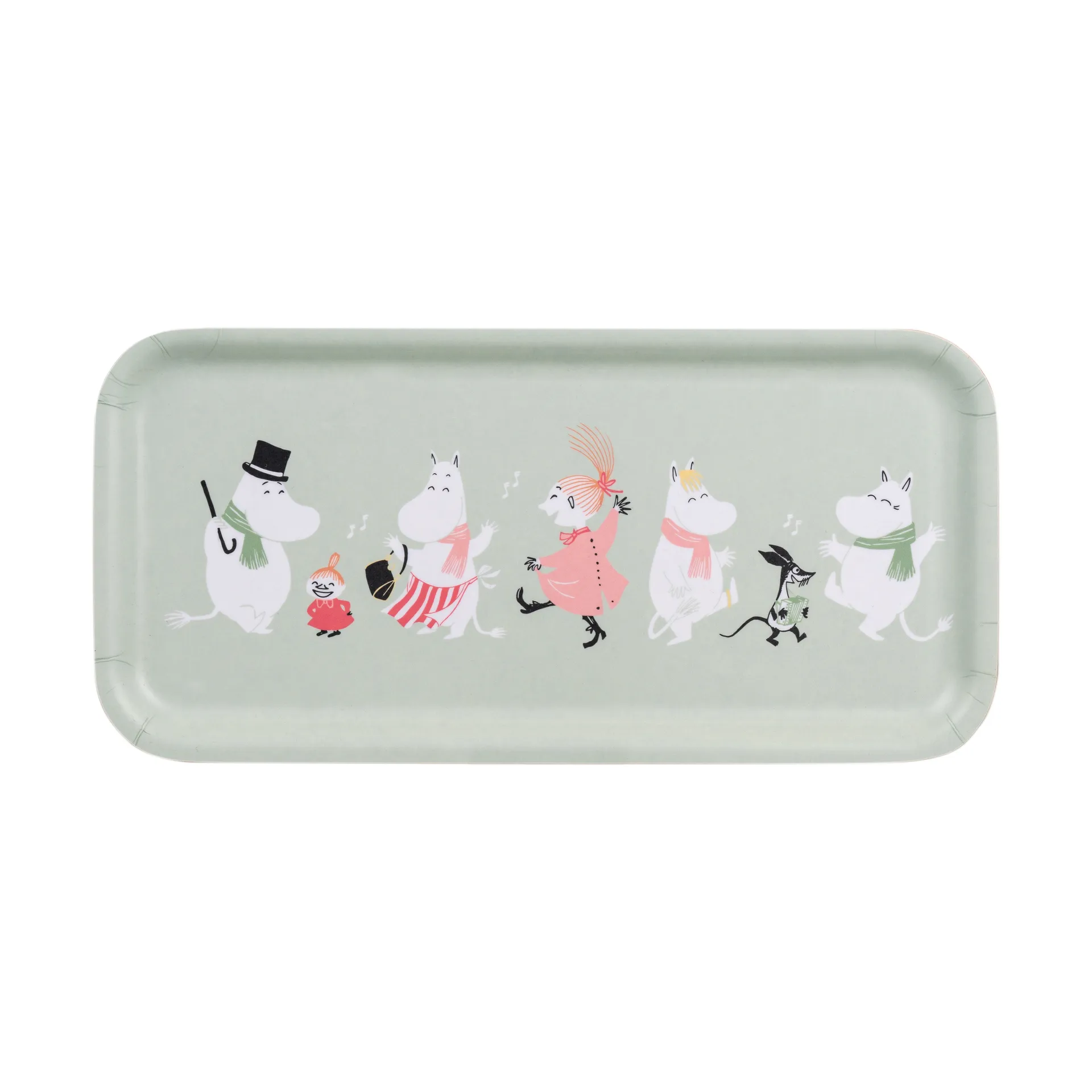Moomin tray 13x27 cm, Spirits Muurla