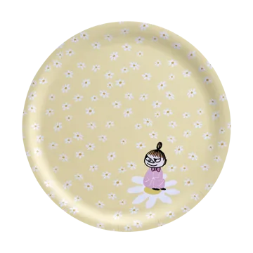 Moomin tray Ø25 cm - Flowers - Muurla