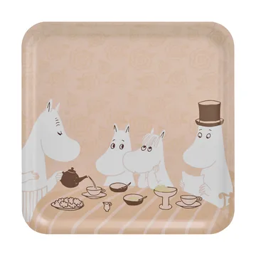 Moomin tray 33x33 cm - Coffee time - Muurla
