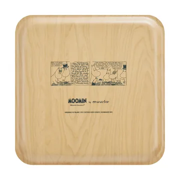 Moomin tray 33x33 cm - Coffee time - Muurla