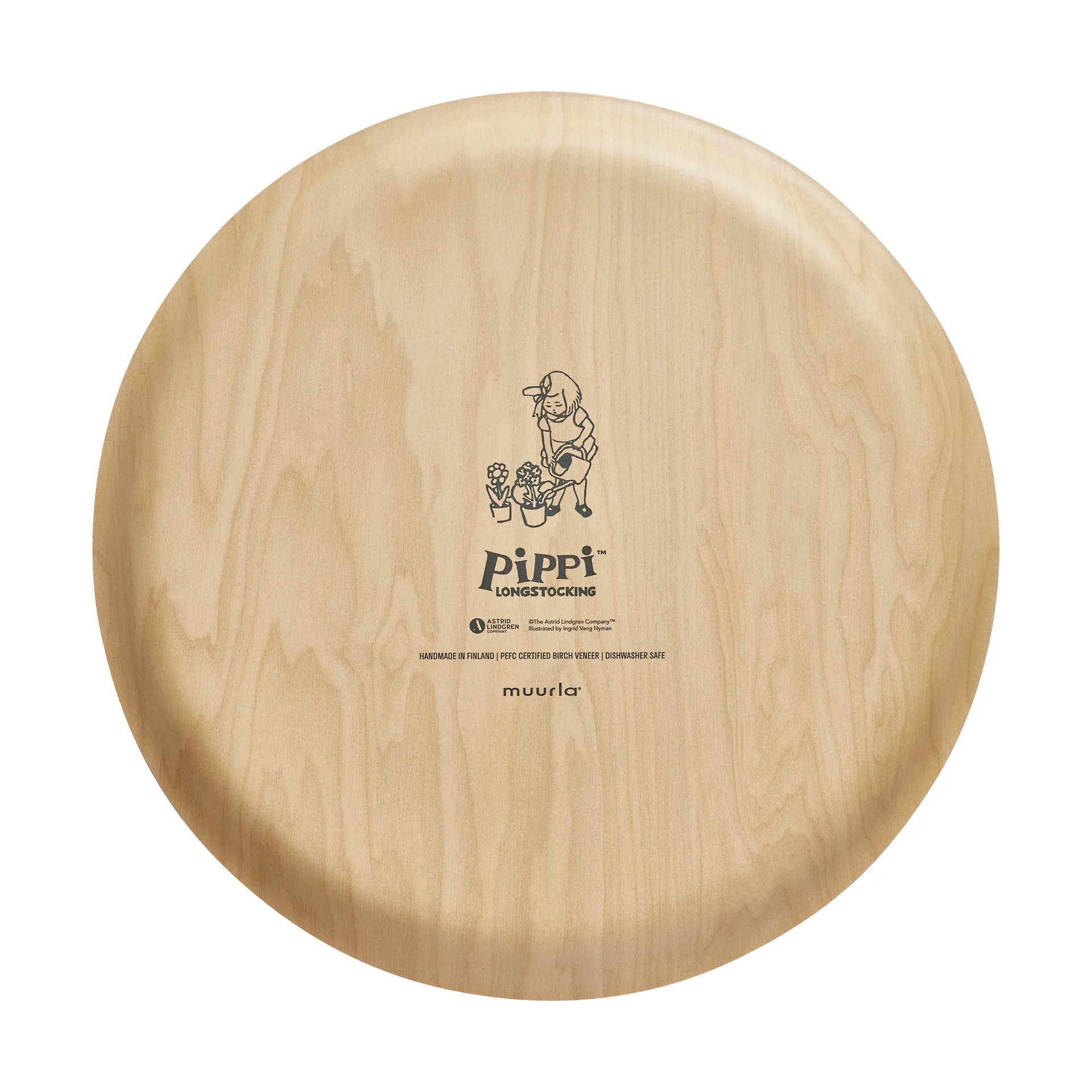 Pippi serving tray Ø35 cm, Villa Villekulla Muurla
