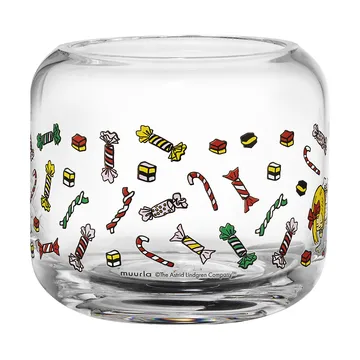 Pippi tealight holder Ø9x8 cm - Candy - Muurla