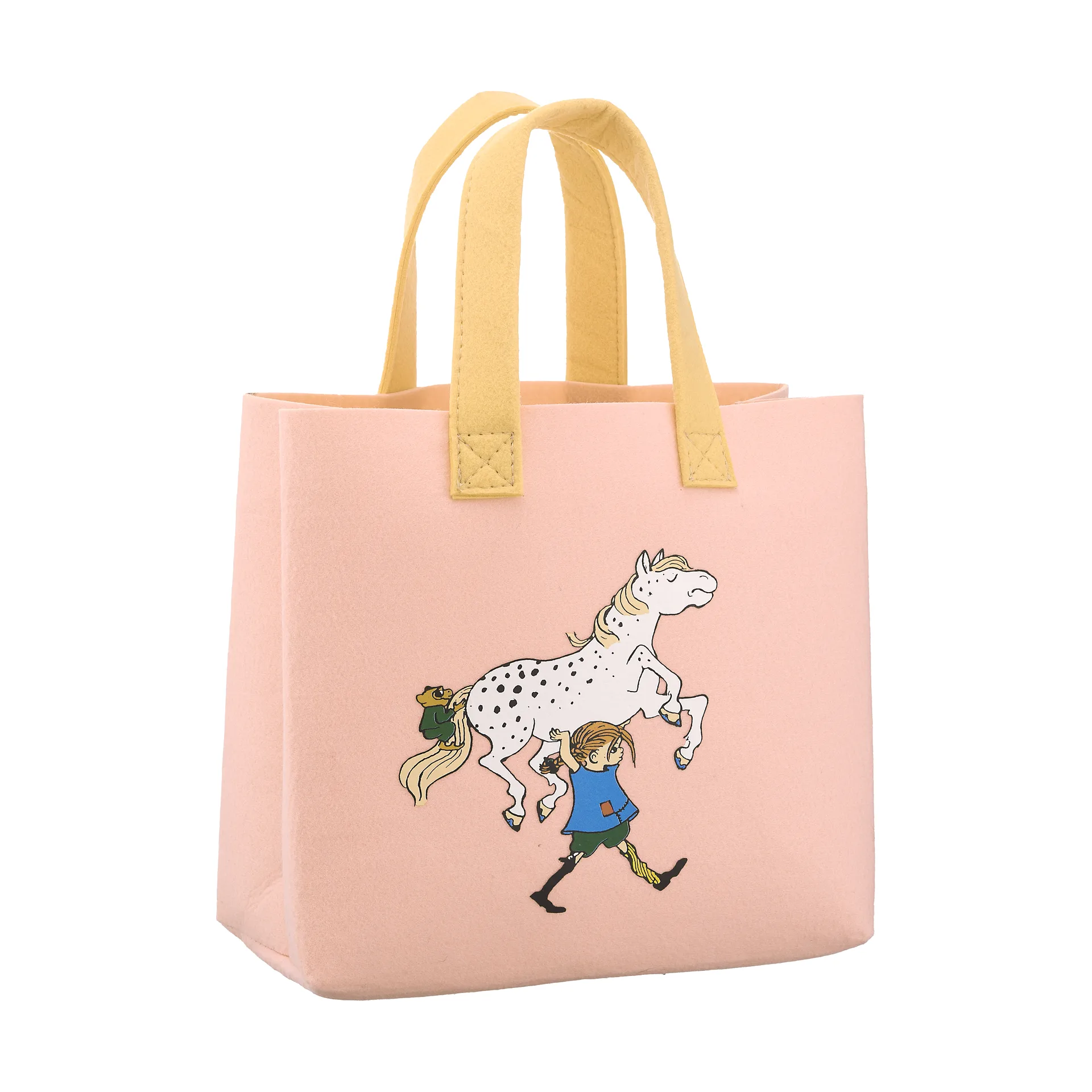 Pippi Tote Bag bag 25x25 cm, Pippi and the Horse Muurla