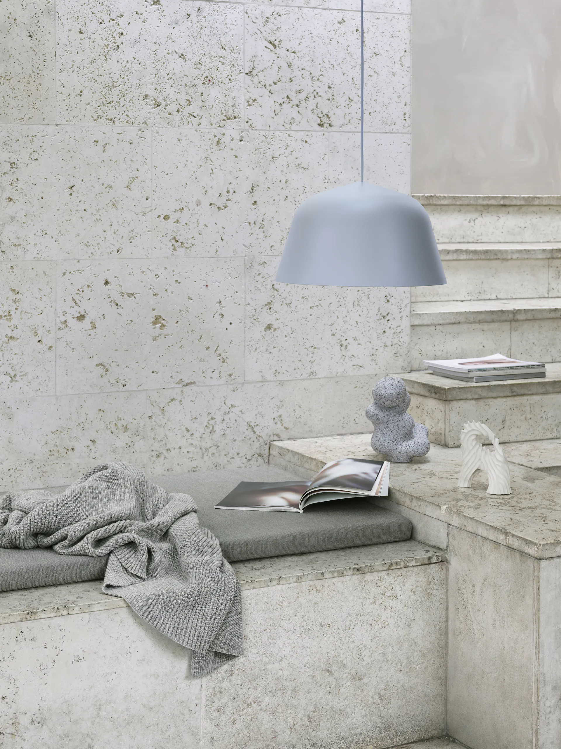 Ambit pendant lamp Ø40 cm, Light blue Muuto