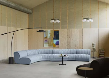 Coltre modular sofa - Configuration 2, turf-sand, corner sofa - Muuto