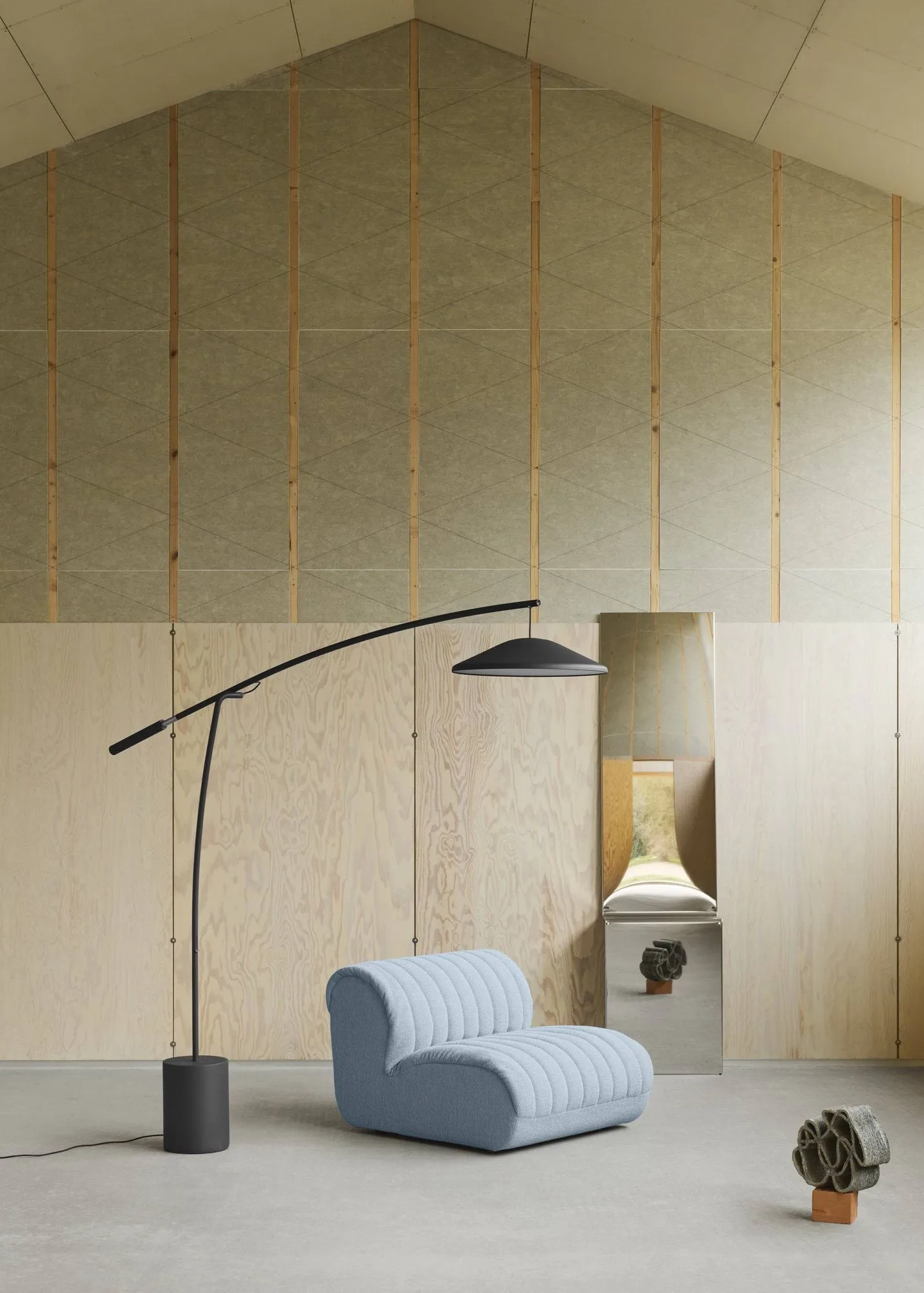 Coltre sofa module, Ottoman, turf-sand Muuto