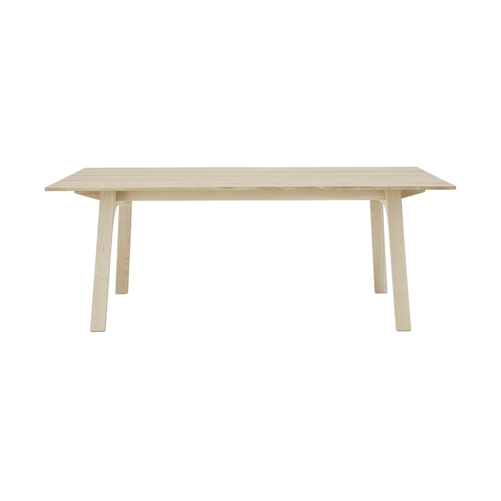 Earnest Extendable dining table 205x100 cm, Oiled oak Muuto