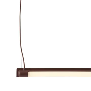 Fine Suspension Lamp 120 cm - Deep Red - Muuto