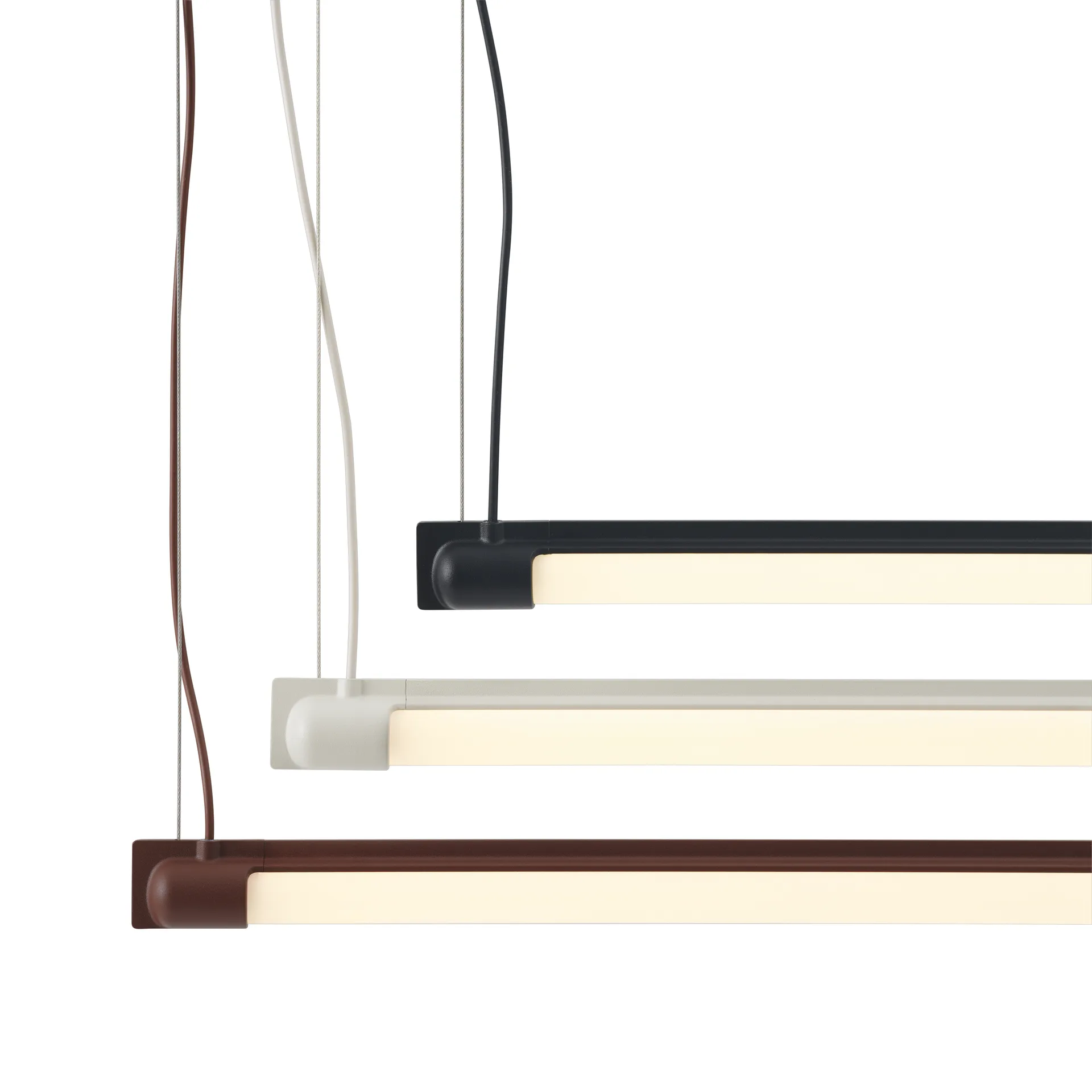 Fine Suspension Lamp 60 cm, Grey Muuto