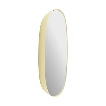 Framed mirror - Light yellow-clear, 40x40 cm - Muuto