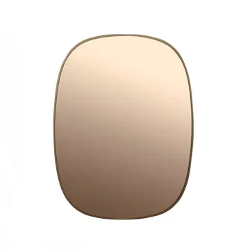 Framed mirror - Pink, 59x44 cm - Muuto