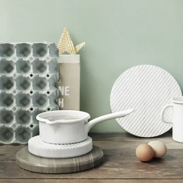 Groove coaster marble - white small - Muuto