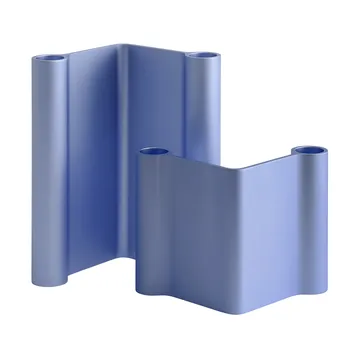 Pair candle holder 11 cm - Light blue - Muuto