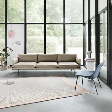 Pebble rug 200x300 cm - pink - Muuto